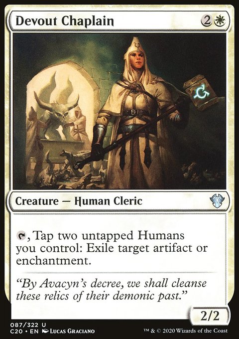 Devout Chaplain [Commander 2020]