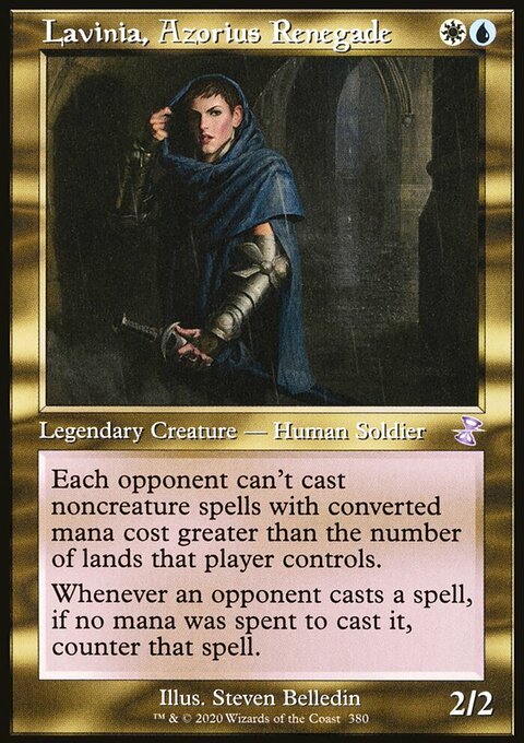 Lavinia, Azorius Renegade (Timeshifted) [Time Spiral Remastered]