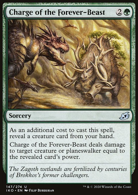 Charge of the Forever-Beast [Ikoria: Lair of Behemoths]