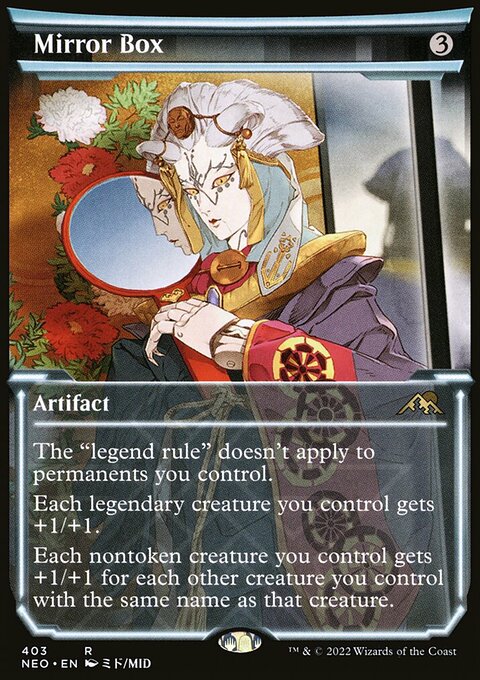 Mirror Box (Showcase Soft Glow) [Kamigawa: Neon Dynasty]