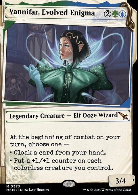 Vannifar, Evolved Enigma (Showcase) (0373) [Murders at Karlov Manor]