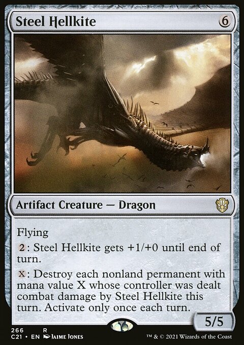 Steel Hellkite [Commander 2021]