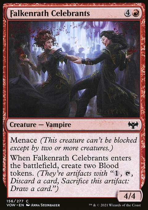 Falkenrath Celebrants [Innistrad: Crimson Vow]