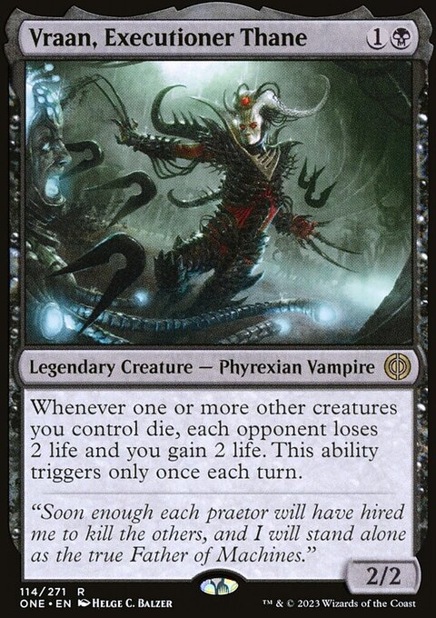 Vraan, Executioner Thane [Phyrexia: All Will Be One]