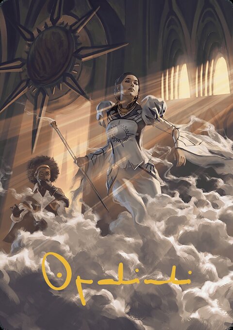 Call a Surprise Witness Art Card [Murders at Karlov Manor Art Series]