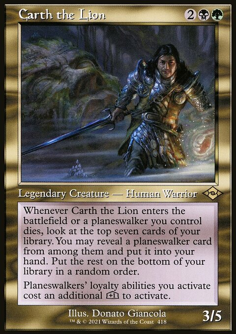 Carth the Lion (Retro) [Modern Horizons 2]