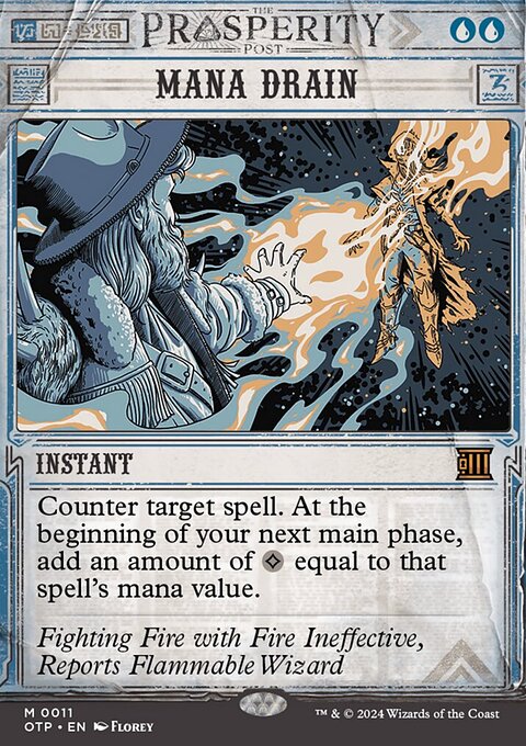 Mana Drain [Outlaws of Thunder Junction: Breaking News]