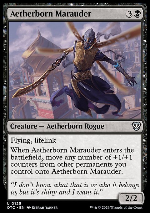 Aetherborn Marauder [Outlaws of Thunder Junction Commander]
