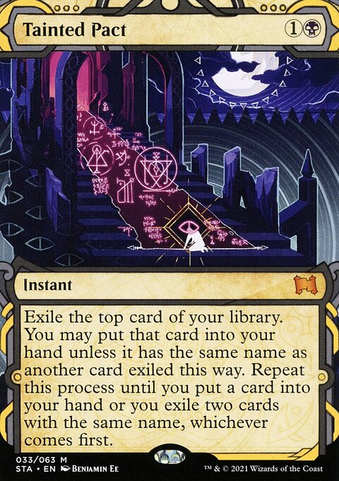 Tainted Pact (Foil Etched) [Strixhaven: School of Mages Mystical Archive]
