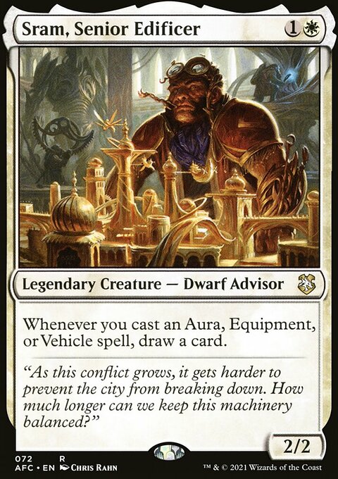 Sram, Senior Edificer [Dungeons & Dragons: Adventures in the Forgotten Realms Commander]