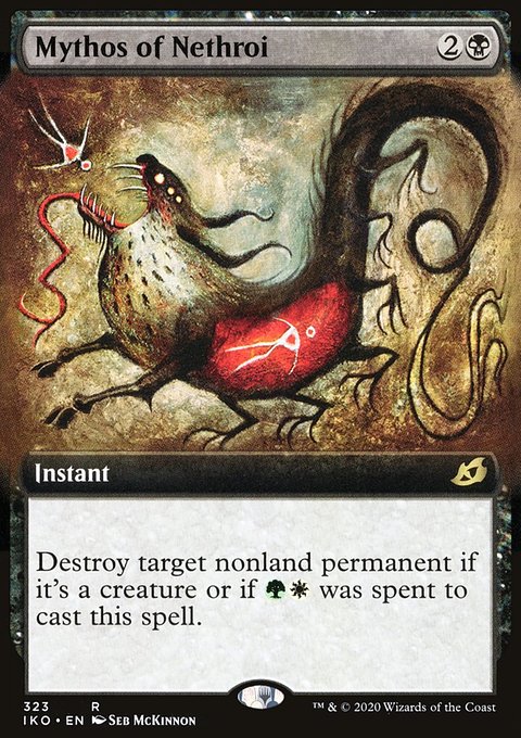 Mythos of Nethroi (Extended Art) [Ikoria: Lair of Behemoths]