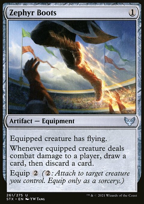 Zephyr Boots [Strixhaven: School of Mages]