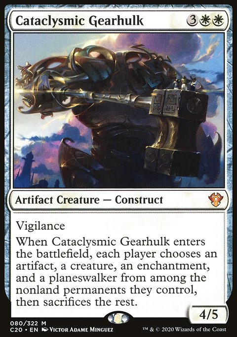 Cataclysmic Gearhulk [Commander 2020]