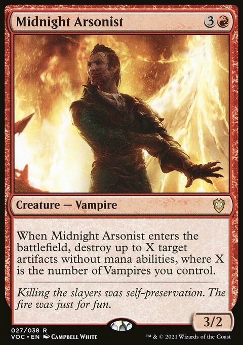 Midnight Arsonist [Innistrad: Crimson Vow Commander]