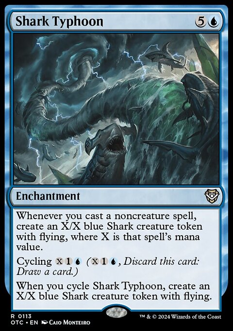 Shark Typhoon [Outlaws of Thunder Junction Commander]