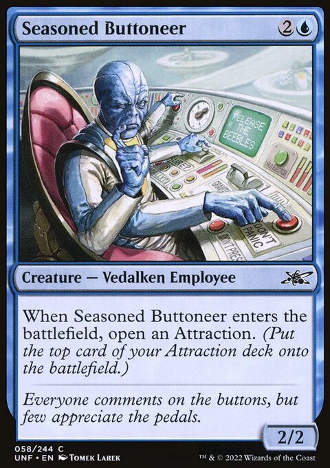 Seasoned Buttoneer [Unfinity]