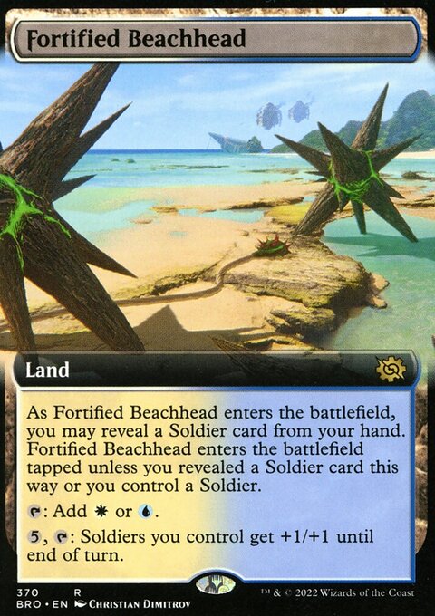 Fortified Beachhead (Extended Art) [The Brothers' War]