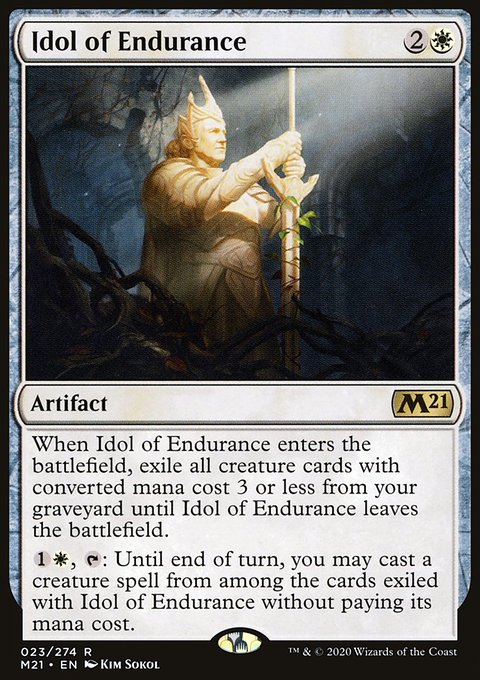 Idol of Endurance [Core Set 2021]