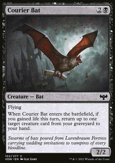Courier Bat [Innistrad: Crimson Vow]