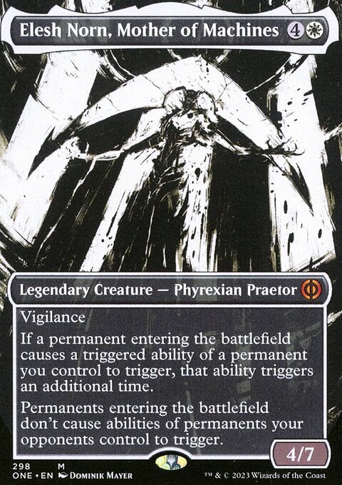 Elesh Norn, Mother of Machines (Borderless Ichor) [Phyrexia: All Will Be One]