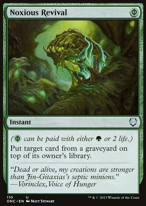 Noxious Revival [Phyrexia: All Will Be One Commander]