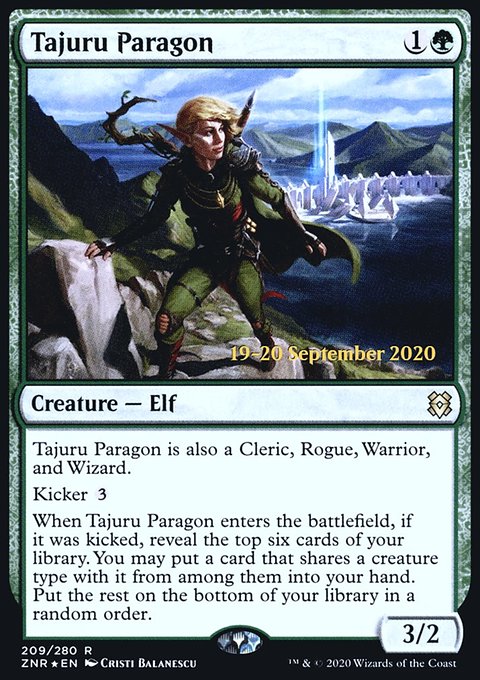 Tajuru Paragon [Zendikar Rising Prerelease Promos]