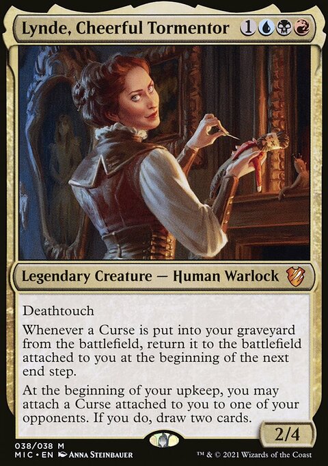 Lynde, Cheerful Tormentor [Innistrad: Midnight Hunt Commander]