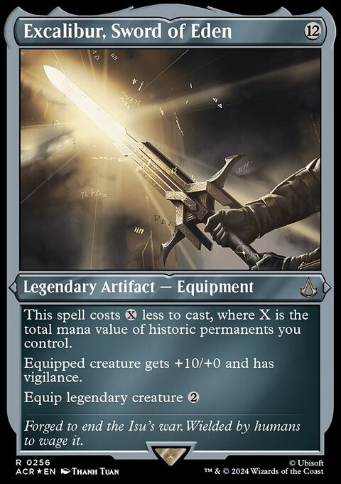Excalibur, Sword of Eden (Foil Etched) [Assassin's Creed]