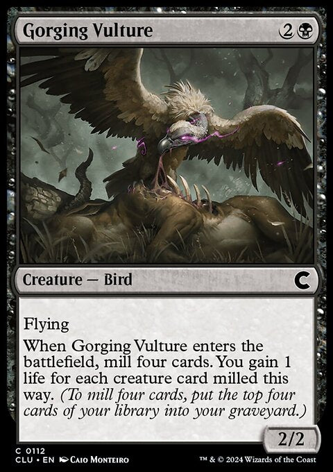 Gorging Vulture [Ravnica: Clue Edition]