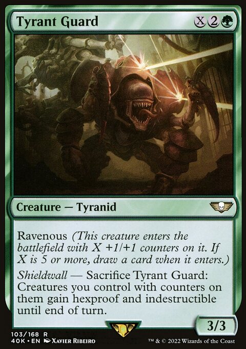 Tyrant Guard (Surge Foil) [Warhammer 40,000]