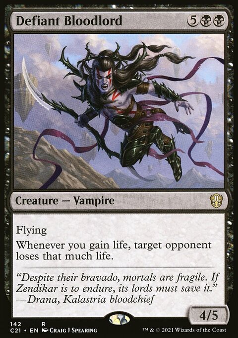 Defiant Bloodlord [Commander 2021]