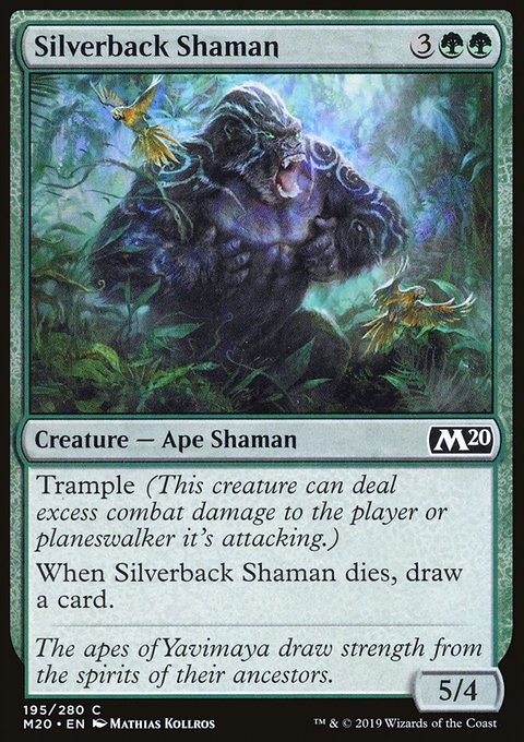 Silverback Shaman [Core Set 2020]