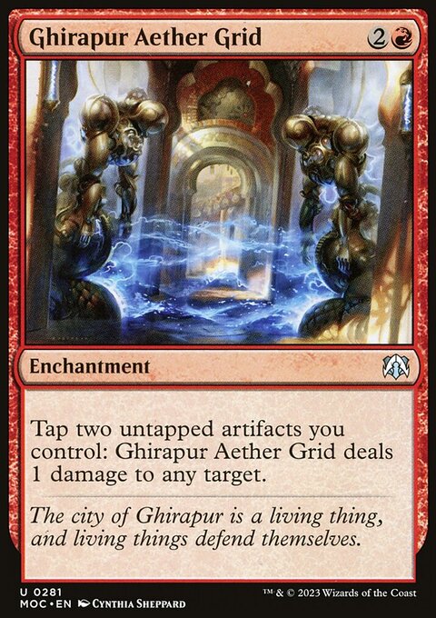 Ghirapur Aether Grid [March of the Machine Commander]