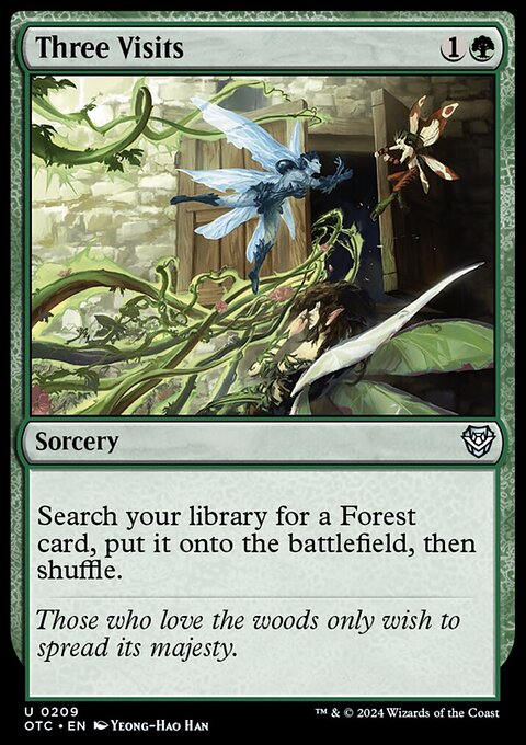 Three Visits [Outlaws of Thunder Junction Commander]