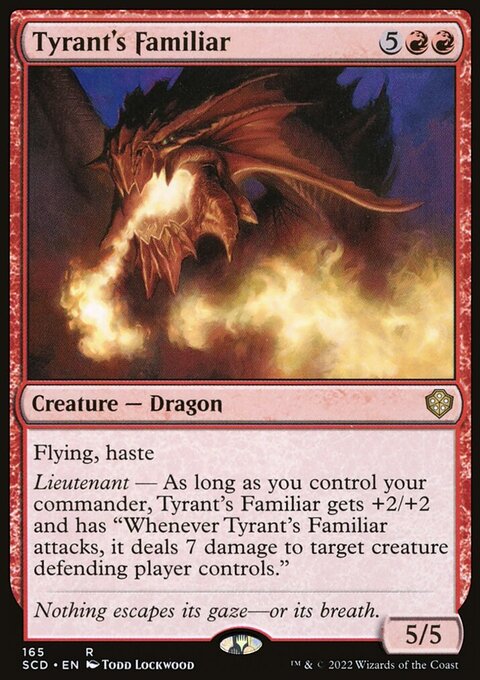 Tyrant's Familiar [Starter Commander Decks]