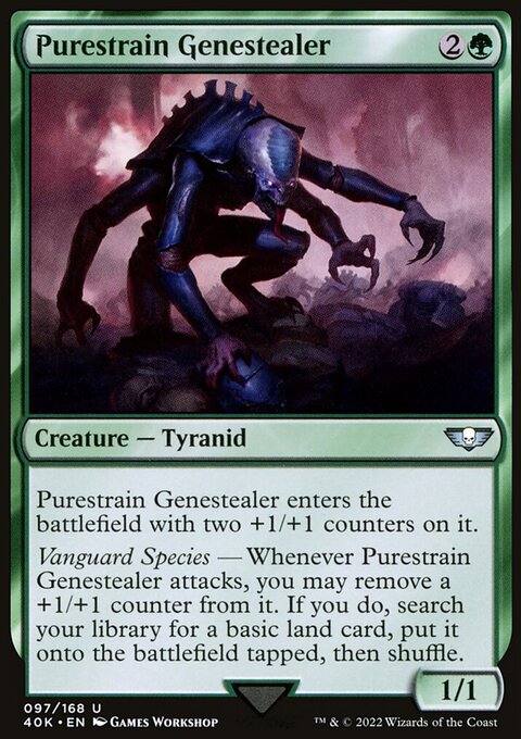 Purestrain Genestealer (Surge Foil) [Warhammer 40,000]