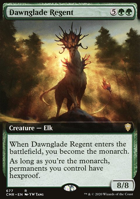 Dawnglade Regent (Extended Art) [Commander Legends]
