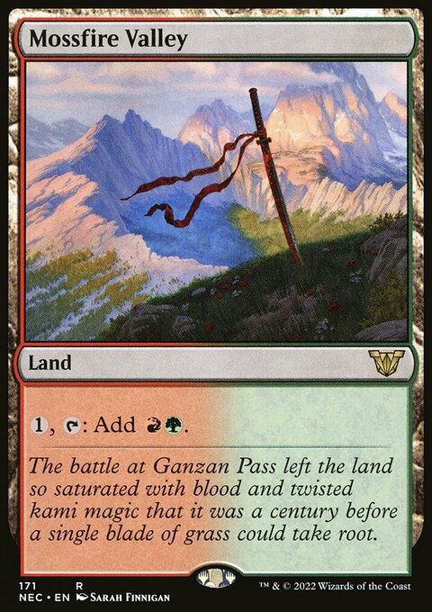 Mossfire Valley [Kamigawa: Neon Dynasty Commander]