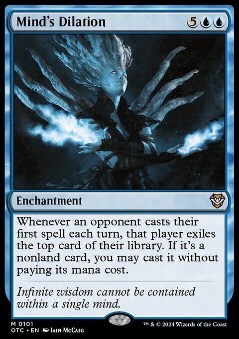 Mind's Dilation [Outlaws of Thunder Junction Commander]