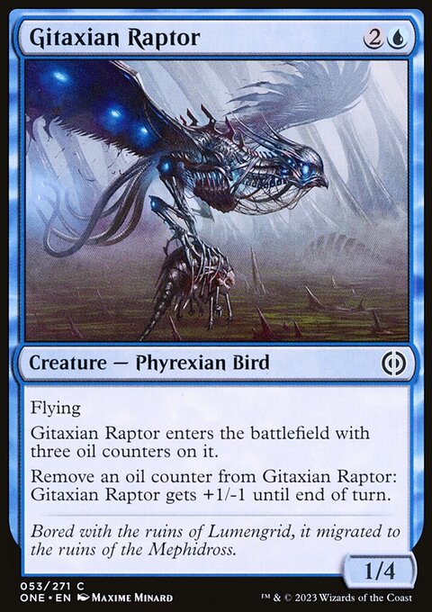 Gitaxian Raptor [Phyrexia: All Will Be One]
