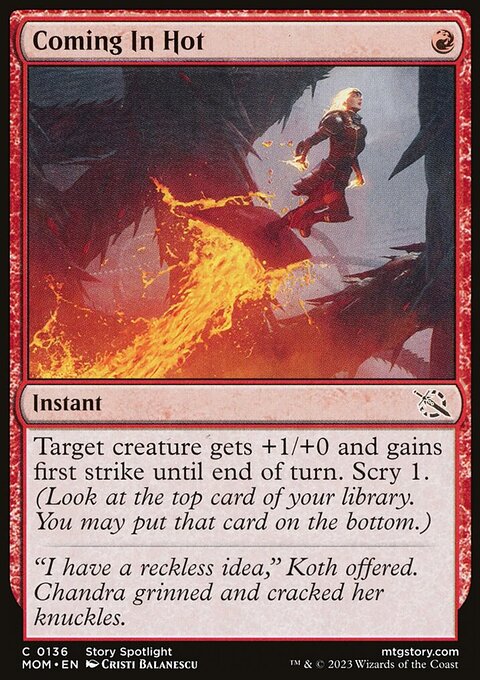 Coming In Hot [March of the Machine]