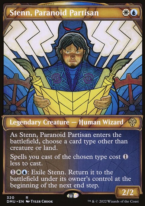 Stenn, Paranoid Partisan (Showcase) [Dominaria United]