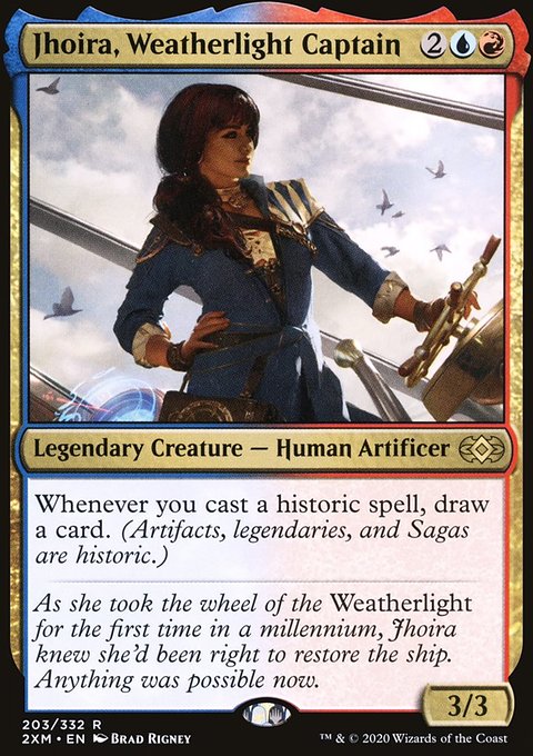Jhoira, Weatherlight Captain [Double Masters]