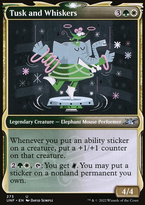 Tusk and Whiskers (Showcase) [Unfinity]