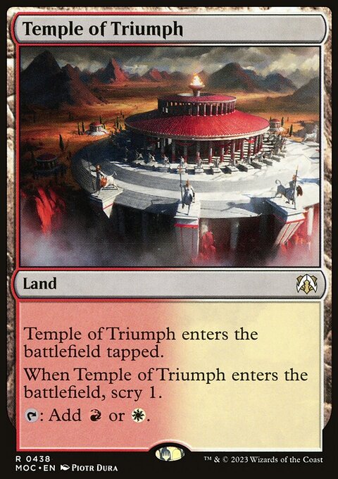 Temple of Triumph [March of the Machine Commander]