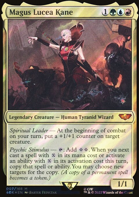 Magus Lucea Kane (Surge Foil) [Warhammer 40,000]