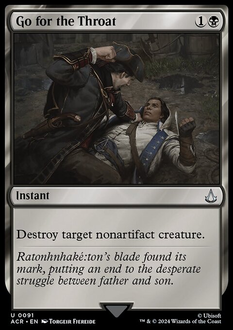 Go for the Throat [Assassin's Creed]