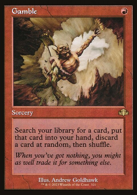 Gamble (Retro) [Dominaria Remastered]