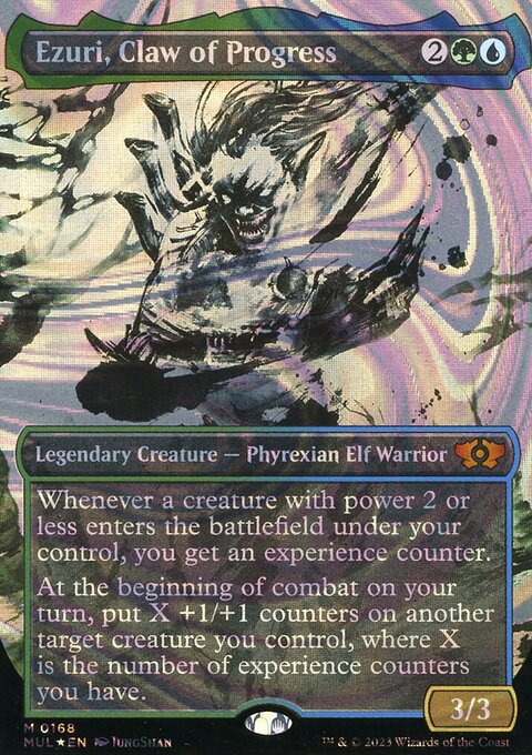 Ezuri, Claw of Progress (Halo Foil) [Multiverse Legends]