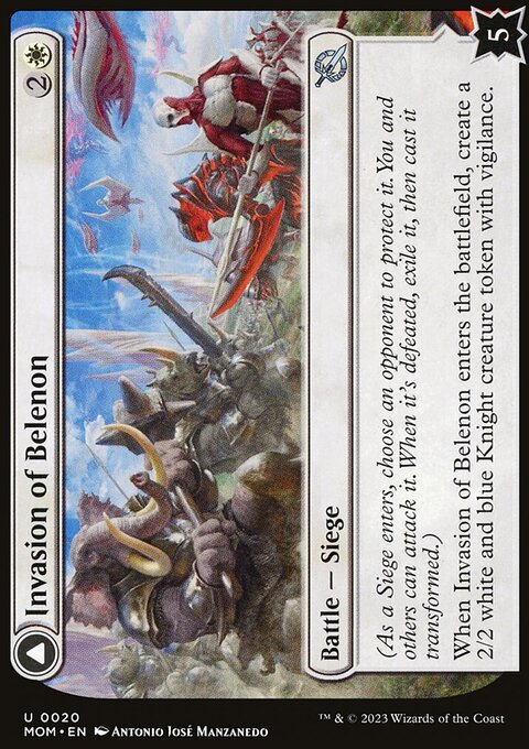 Invasion of Belenon // Belenon War Antherm [March of the Machine]